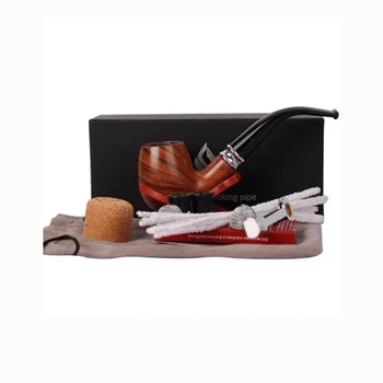 1set Clássico de Tabaco de Cachimbo Conjunto de ferramentas de Resina de Tabaco, Erva Fumar Cachimbo de Presente para o Fumo Acessórios