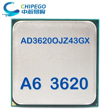 A6-Série A6-3620 A6 3620 2.5 GHz, Usada Triple-Core CPU Processador AD3620OJZ43GX Socket FM1 LUGAR ESTOQUE
