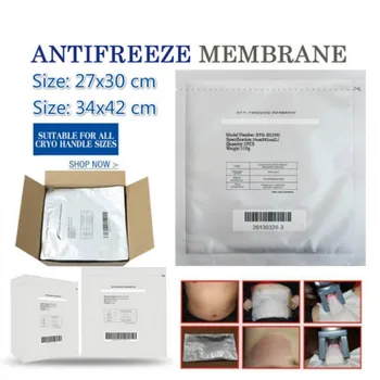 Anti-Freezeing Membrana Para A Promoção De Gordura Congelar Equipamento Do Emagrecimento Com 360 Contato Duplo Queixo Punho Do Tratamento