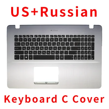 EUA/RU do teclado do portátil Para ASUS X705 X705MA X705MB X705FN X705FD X705QA N705U N705 N705UN N705UD UQ UF apoio para as Mãos Tampa