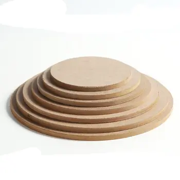 Fibra de madeira Circular DIY Suprimentos de Cerâmica de Secagem da Placa de Areia Modelo de Tabela de cozimento da laje de Compressão Conselho de secagem da laje de densidade conselho
