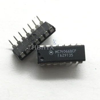 MC14066BCP MC14066 Quad Analógico Interruptor/Quad, Multiplexador DIP-14P Novo Original 5PCS