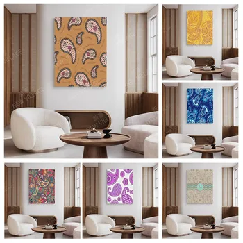 Outono cartazes arte de parede Marrocos, casa de estética, sala de estar pinturas Decorativas imagens interiores nórdicos tela de pintura mandala