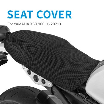 Para a YAMAHA XSR 900 XSR900 -2017 2018 2019 2020 2021 Motocicleta Anti-Derrapante 3D Tecido de Malha Tampa de Assento Almofada Impermeável Respirável