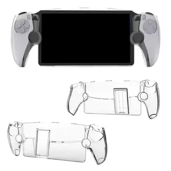Para Playstation Portal Caso Protetor Transparente à prova de Choque Jogo de Console Capa protetora Para PS Portal de Bolso de Capa