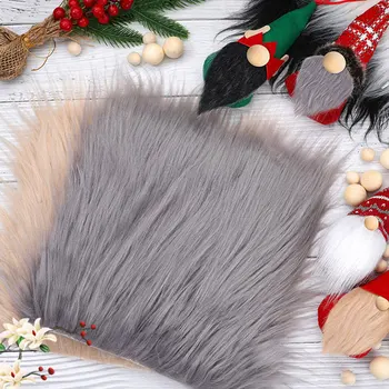 Peles Patches Macio Praça De Vestuário Costura Fofo Guarnição De Tecido De Natal Lã Tops Diy Feito A Mão Concluir Acessórios