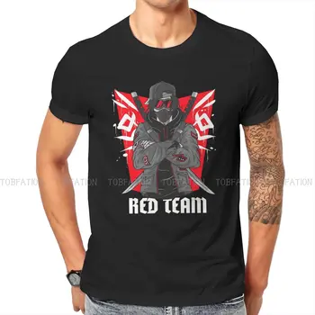 Urbana Equipe Vermelha Camiseta Para Os Homens Linux Sistema Operacional Do Pinguim Tux Roupas Estilo T-Shirt Macio Impresso Solto