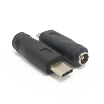 USB 3.1 Typ C USB-C DC 5,5 2,1 mm conector de Alimentação Aufladen erweiterung Adaptador Verbindungsstück-adaptador für Neue Macbook & Prática