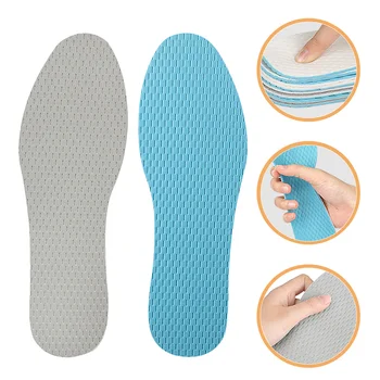 1 Par de Exterior de Calçados Forros de Conforto Palmilhas Cuttable Palmilhas para as Mulheres, Homens