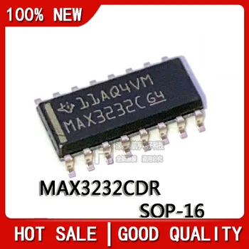 10PCS/LOT 100% NOVO MAX3232CDR MAX3232CD MAX3232C MAX3232 SOP16 Chipset