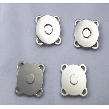 10set /monte magnético encaixe botões 14*4mm de ameixa Metal magnético botões de costura DIY Metal saco de encerramento fivelas acessório
