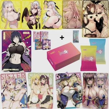 2024 Mais Nova Deusa História Cartão De Conjunto Completo Menina Partido Swimsuit Bikini Festa Booster Boxs Waifu Cartões Hobbies Presente