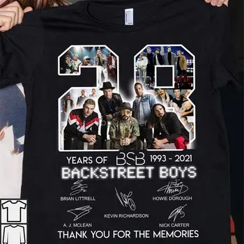 28 Anos De Bsb 1993 2021 Backstreet Boys Obrigado Pelas Memórias Camisa De Banda De Música Amantes