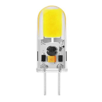 2PCS Dimmable GY6.35 lâmpada LED DC12V de Silicone LED COB Bulbo 1505 300LM 1508 400LM COB luz Substituir 30W 40W luz de halogéneo