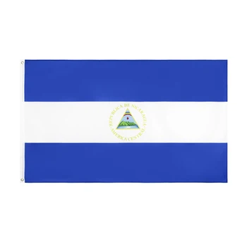 90x150 CM ni, nic Nicarágua bandeira Para a Decoração