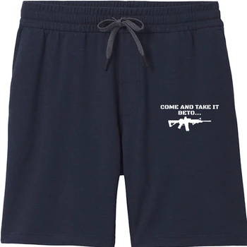 A vir E Levá-Lo Beto AR15 Pro 2º Emenda Pro Trump Gráfico Homens High Street Shorts Shorts para os homens de Algodão de Manga