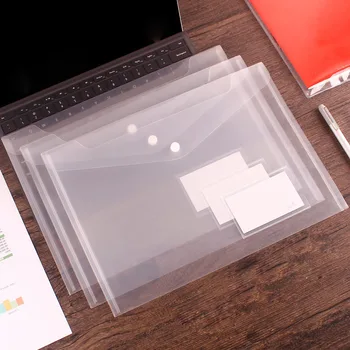 A4 Transparente Fosco Plástico Saco Do Arquivo De Escritório Documento Fornece Semedial Materiais Bolsa De Coleta