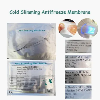 Anti Congelamento de Papel Filme 110G Anti Freezeing Cryo Almofada de Membrana Para Máquinas de Cryo