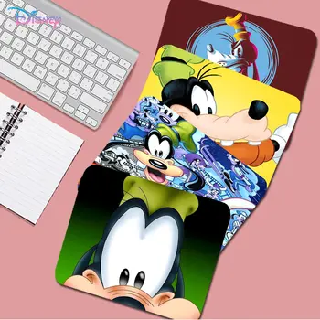 Disney Pateta Mousepad antiderrapante Lockedge Computador de Escritório Secretária Tapete Tabela de Teclado Portátil Almofada antiderrapante para Quarto de Meninas Adolescentes