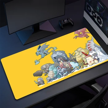 Gamer, Mouse Pad Dark Souls Grande tapete de rato Gaming XXL Anime de Bloqueio de Borda do Teclado Almofadas Jogo de Borracha do Mouse Mat HD de Impressão Acessórios