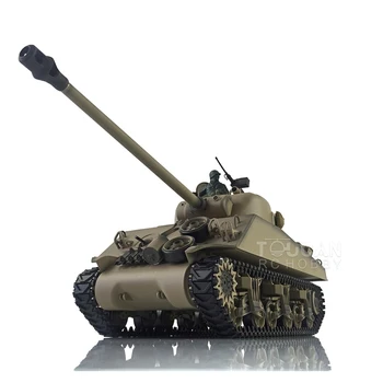 HENG LONG 1/16 7.0 Atualizado M4A3 Sherman RC Tanque 3898 Metal Faixas Barril de Recolhimento de Adultos Tucano Brinquedos Presentes para Meninos TH19782-SMT8