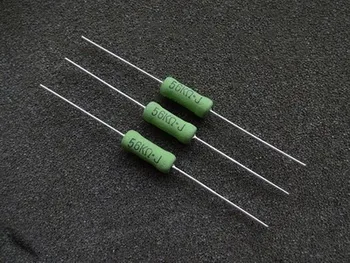 Japão avançada resistor 3W 56K 3W56K 5% de cobre puro pé volume 5mm * 15mm