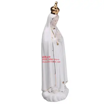 Madonna Abençoado Santa Virgem Maria, Nossa Senhora De Fátima, Santo Decoração Escultura Estátua de Cerâmica 12inch