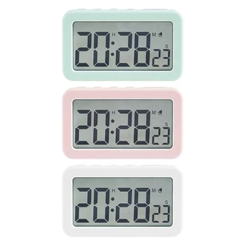 Moderno Cabeceira Relógio Despertador, Relógio Despertador Digital com 12/24h de Conversão Grande para o Quarto, o Lar e Escritório Uso