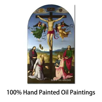 Mond Crucificação Raphael Sanzio Pintura para Venda a Arte do Retrato, Pintados à Mão, de Alta Qualidade