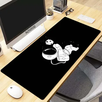 Mouse Pad Mouse Grande Tapete de Astronauta Kawaii tapete de rato Gaming XXL Anti-deslizamento Suave Pad Gamer Velocidade de Acessórios teclados