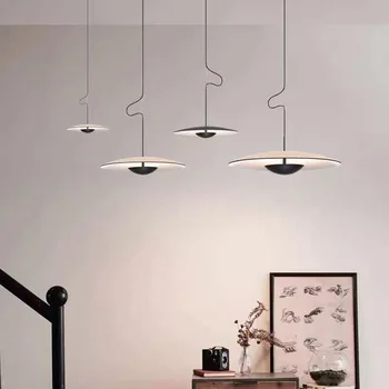 Nordic DIODO emissor de Luz Pendente Lustre Para Sala de Jantar Restaurante de Cozinha Minimalista Hanging Lamp Decoração Home do dispositivo elétrico de Iluminação