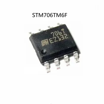 Novo Original STM706TM6F Tela Impressa 706T SOP8 Monitor de Reset Chip