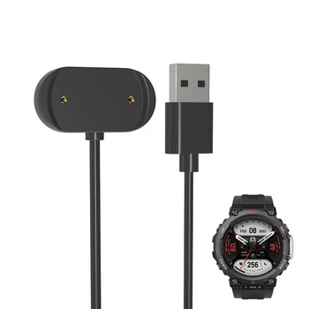 Smartwatch Dock Carregador Adaptador de Cabo de Carregamento USB para Amazfit T-Rex 2/Ultra/Trex Pro Inteligente de Carga do Relógio Fio T-rex2 Acessórios