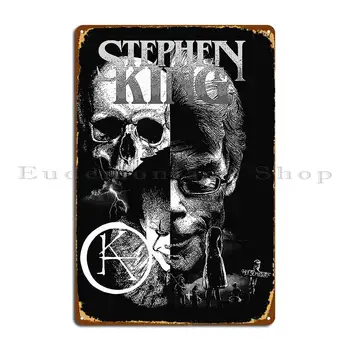 Stephen King Sinal De Metal Criar O Clube De Parede Decoração Da Parede Personalizado Estanho Sinal Cartaz