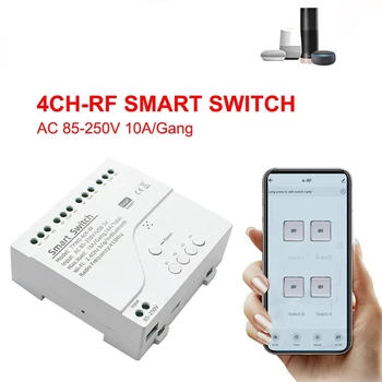 Tuya Smart Switch wi-Fi DIY Temporizador Controlador sem Fio Smart Vida útil do LED de Luz de Mudar Alexa Acessórios